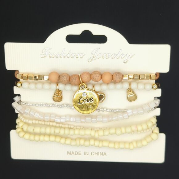 Bohemian Jewelry Bundle – Beaded Bracelets and Nickel Free Earrings - NWT - Picture 2 of 5